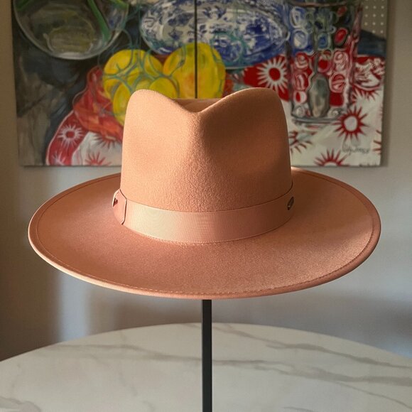 Gigi Pip Monoroe Rancher Hat Dusty Pink - S/M - NWOT main image 10
